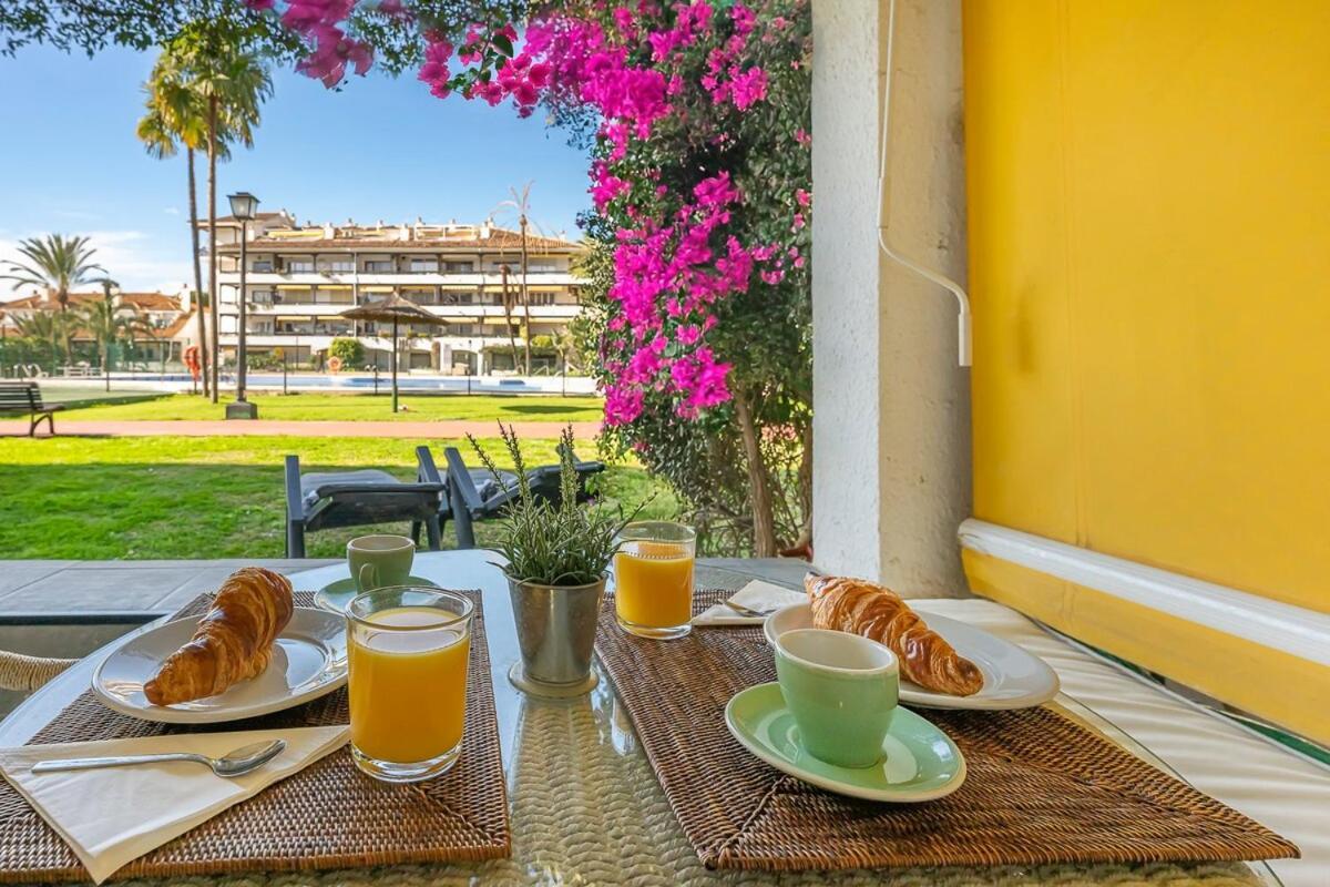 Golden Mile Getaway, Garden View, Pool & Comfort Marbella Exteriör bild